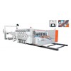 High speed flexo printing & slotting & rotary die-cutting machine(lead edge feeding)