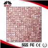 MOP-C39  15*15mm Pink Shell Seashell Building Tile for Living Room