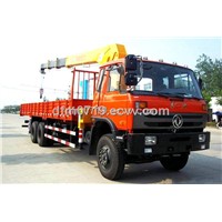 8T Cummins Diesel Dongfeng EQ5201JSQF Truck Crane