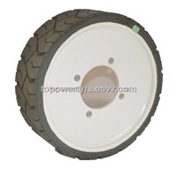 Genie105122,Genie105454 Non Marking Solid Wheel and Tyre