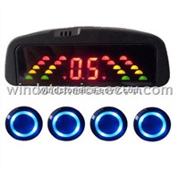 Rainbow LED Display Car Alarm System