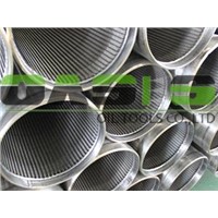 1mm slot 316L filtering wire wrapped water well screens