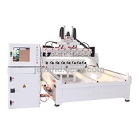 3d cylinder engraving cnc router with 8 heads (CC-MS3020K-8)