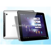 9.7 inch Allwinner A20/A31S dual/quad Core tablet pc support Android 4.2/wifi/hdmi/metal housing