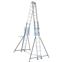 Aluminum Double-sided Extension Ladder