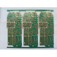 HDI 12-layer PCBs, FR4 1.8mm Thickness and Chem Ni/Au for Cellphone
