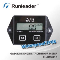 Resettable Hour Meter RPM meter tachometer inductive waterproof