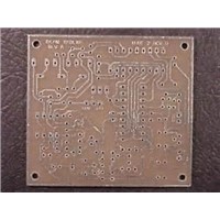 Single-side Copper PCBs, 0.6mm Thickness Board and 0.8mm Minimum Hole