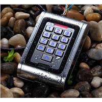 Stand Alone Metal Waterproof Keypad RFID Access Control Machine