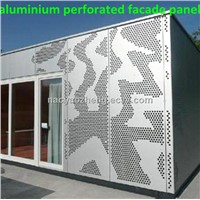 aluminium perforated facade panel