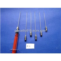 injection needle cannulas screw head dia 1.2 mm