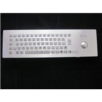 kiosk keyboard in Stainless Steel  &amp;amp; 38mm trackball water-proof IP65