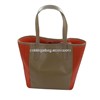 Contrast Color PVC Leather Handbag, Fashion Ladies Leisure Handbag,Summer Season Ladies Handbag