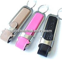 Competitive Price 8GB Leather USB Flash Driver
