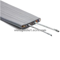 Flat Traveling Cable with Steel Supporting for Elevator (TVVBG)