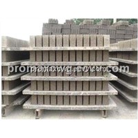 Pvc pallet for brick plant and block making machine