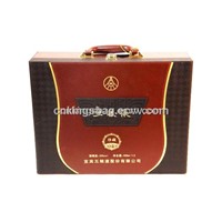 Qualited Two Bottles Leather Wine Box