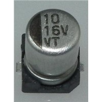 16v10uF 4X5.4 aluminium electrolytic capacitor with