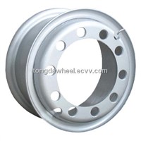 7.50-20 Tube Inner Steel Wheel Durable and Strong for Heavy Duty Truck,Bus and Trailers