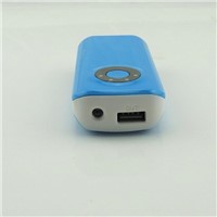 Colorful ABS Coating 5600mah Mobile Power Bank
