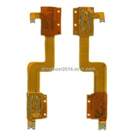 Double-side flexible PCBs, 100% Electrically Tested, Chem Ni/Au Surface Finish, 1oz Copper Thickness
