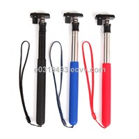 Extendable handheld monopod for camera with four colors, handheld tripod for camera