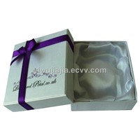 High Quality Paper Bangle Box With Ribbon Bow