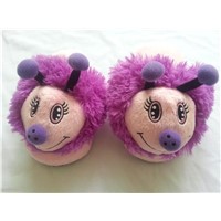 Kids Plush Slippers with Animal Butterfly Styles