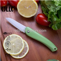 Kitchen Ceramic White Blade Pocket Knife
