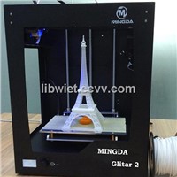 Libwiet High Precision Dual Core 3D Printer Mingda Gliter 2 High Speed