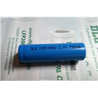 Lithium-Ion Battery (ICR14500 750mAh 3.7V)