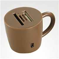 Mini manual swipe magnetic cup card reader SC-750