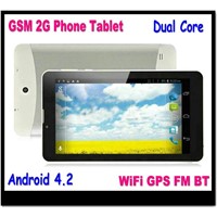 Nice Cheapest Android 4.2 3G tablet pc WiFi GPS FM blutooth dual sim card phone call tablet