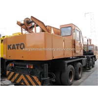 Origin Japan Used Truck Crane KATO NK500E/ KATO 50ton Right Hand Drive in Good Condition