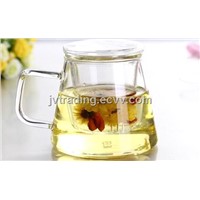 RELEA New Item Glass Cup With Filter And Lid