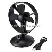 USB Fan with suction cup design to fix on the wall EVA Blades