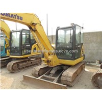 Used komatsu PC56-7 MINI excavator