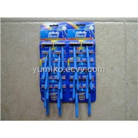 disposable razor Gillette Blue II plus(24pcs/card Russian version)