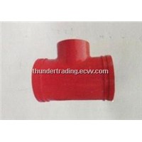Reducing Tee(Threaded) for Fire Pipe,Pipe Fittings,Groove Fittings