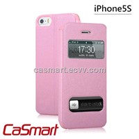View Flip Cover for iPhone 5/5S (pink)