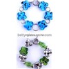 Murano Lampwork Glass Beads Bracelet Glass Jewelry Wholesale, Glass Pendant, Glass Jewelry