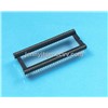 High density 1.778mm pitch open frame ic socket connecot with 32 42 64 pins
