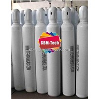 10 Liter 13.5KG,15Mpa White Steel O2 Tank ,Small Gas Cylinder