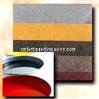 Rotogravure printing water based ink for special paper