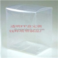Clear Twill PP Box/ PP Packing Box /Clear Transparent Customized Box
