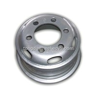 Vehicle steel wheel rim/car wheel/truck wheel/6.00G-16 tubed wheel