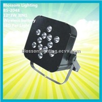 12*3W 3in1 Battery&amp;amp;Wireless LED PAR Light (BS-2048)