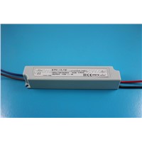 12v 12w led power supply - plastic shell