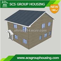 180m2 Modern House of Steel Structure/Earthquake Resistance_SCS GROUPHOUSING