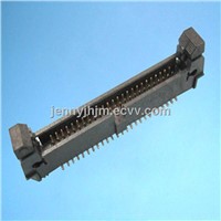 1.27mm pitch ejector header straight,SMT or right angle 6-50 pins